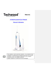 TECHWOOD TH-513 Manuel D'utilisation