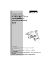 Makita BFS440 Manuel D'instructions