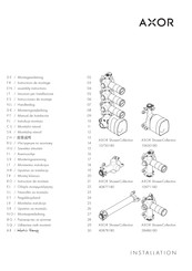 Axor ShowerCollection 10750180 Instructions De Montage