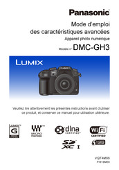 Panasonic Lumix DMC-GH3 Mode D'emploi