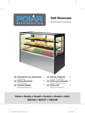 Polar Deli Showcase GG218 Mode D'emploi