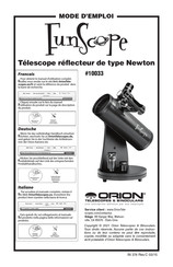 ORION TELESCOPES & BINOCULARS FunScope Newton 10033 Mode D'emploi