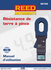 REED INSTRUMENTS R5700-NIST Manuel D'utilisation