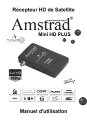 AMSTRAD Mini HD PLUS Manuel D'utilisation