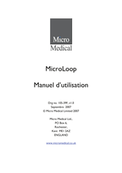 Micromedical Micolab 3300 Manuel D'utilisation