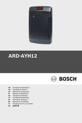 Bosch ARD-AYH12 Manuel D'installation