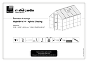Chalet-Jardin serre victorienne Instructions De Montage