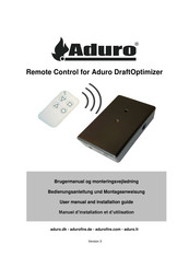 ADURO Remote Control Manuel D'installation Et D'utilisation