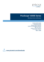 Pico Technology PicoScope 6000E Série Guide De Démarrage Rapide