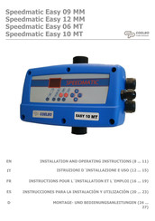 Coelbo Speedmatic Easy 06 MT Instructions Pour L'installation Et L'emploi