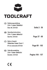 Toolcraft 2331524 Notice D'emploi