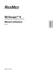ResMed S8 Escape II Manuel Utilisateur