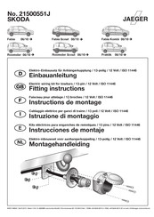 Jaeger 21010519300013 Instructions De Montage