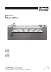 Miele professional PM 1621 Mode D'emploi