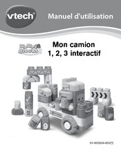 VTech Bla Bla Blocks Mon camion 1, 2, 3 interactif Manuel D'utilisation