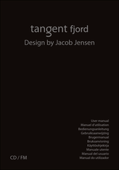 Jacob Jensen TANGENT FJORD Manuel D'utilisation