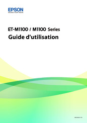 Epson ET-1110 Série Guide D'utilisation