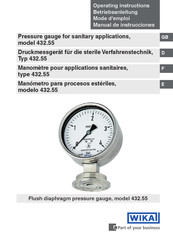 WIKA 432.55 Mode D'emploi