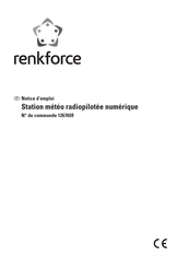 Renkforce 1267659 Notice D'emploi