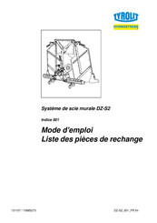 TYROLIT Hydrostress DZ-S2 Mode D'emploi