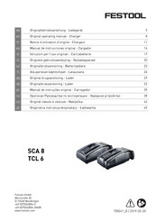 Festool SCA 8 Notice D'utilisation D'origine