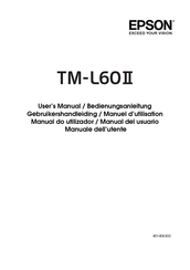 Epson TM-L60II Manuel D'utilisation