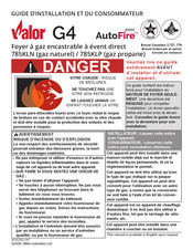 Valor G4 785KLN Guide D'installation Et Du Consommateur