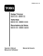 Toro 890000001 Manuel De L'utilisateur