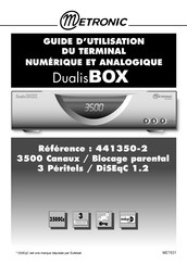 Metronic DualisBOX Guide D'utilisation