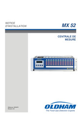 Oldham MX 52 Notice D'installation