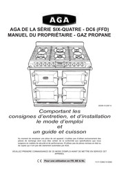 AGA SIX-QUATRE - DC6 Série Manuel Du Propriétaire