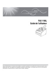 Ricoh FAX 1190L Guide De L'utilisateur