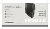 Zotac VR GO 3.0 Guide D'installation Rapide