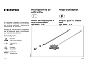 Festo HMP-20-200 KP Série Notice D'utilisation