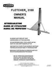 FLETCHER 3100 Manuel De L'utilisateur