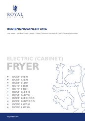 Royal Catering RCSF 16DTH Manuel D'utilisation