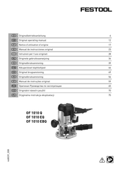 Festool 491991 Notice D'utilisation D'origine