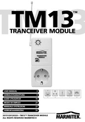 Marmitek TM13 Guide Utilisateur