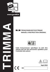 Trimma GY9611 Manuel D'instructions Original