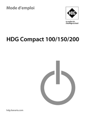 HDG Compact 100 Mode D'emploi