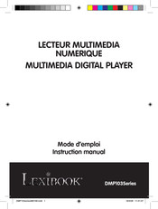 LEXIBOOK DMP103 Série Mode D'emploi