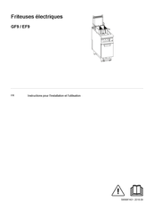 CUISIMAT GF9 Instructions Pour L'installation Et L'utilisation