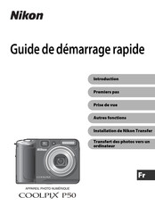 Nikon COOLPIX P50 Guide De Démarrage Rapide