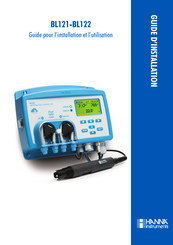 Hanna Instruments BL121 Guide D'installation Et D'utilisation
