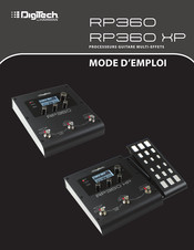 Harman DigiTech RP360 Mode D'emploi