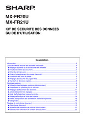 Sharp MX-FR21U Guide D'utilisation