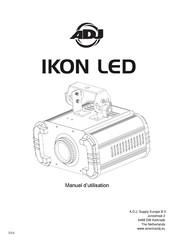 ADJ IKON LED Manuel D'utilisation