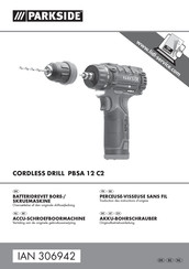 Parkside PBSA 12 C2 Traduction Des Instructions D'origine