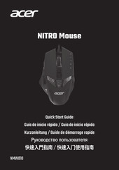 Acer NITRO Mouse NMW810 Guide De Démarrage Rapide