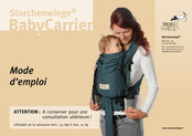 Storchenwiege BabyCarrier Mode D'emploi